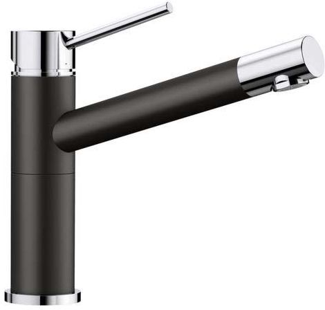 Blanco 526162 SILGRANIT-Look silgranitschwarz/chrom