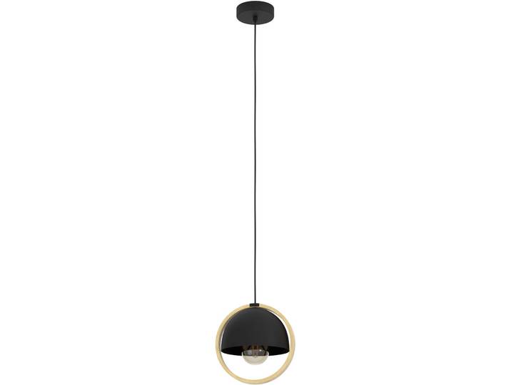 Eglo Pendellampe Callow Braun/schwarz Holz/Stahl B 23 cm