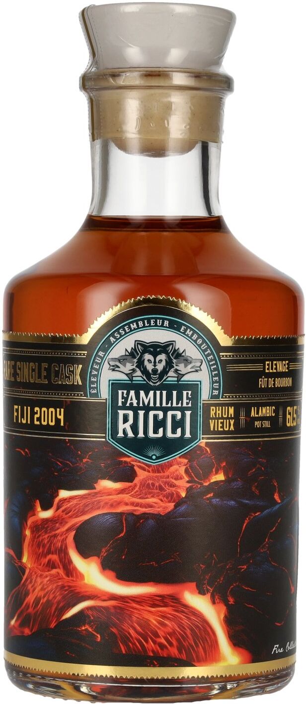 Famille Ricci Fiji Rare Single Cask Rhum Vieux 2004 61,5% Vol. 0,5l