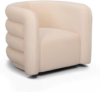 TOV Furniture Curves Velvet Swivel Accent Chair