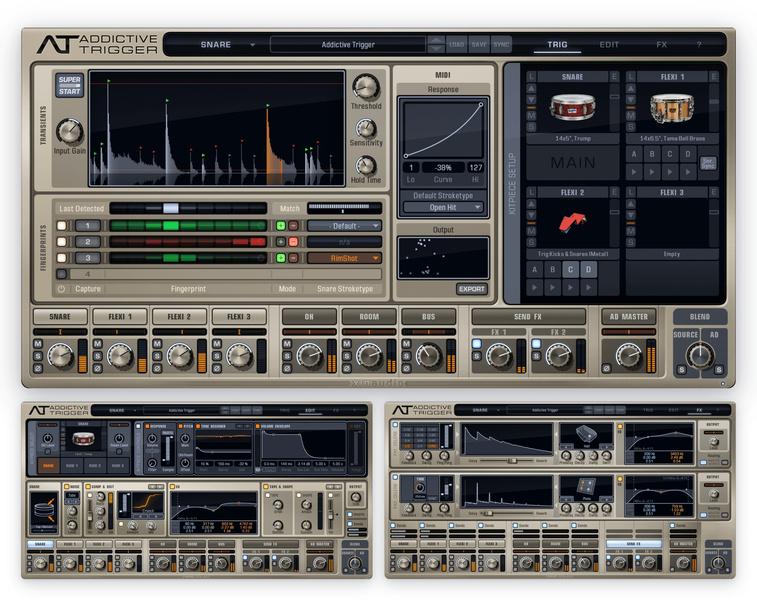 XLN Audio Addictive Trigger + Drum Vault