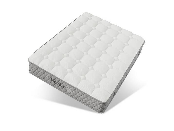 Kaltschaummatratze 7-Zonen Taschenfederkern Kaltschaum Matratz, MODFU, 20 cm hoch, (Matratze, Mattress mit 7-Zonen-Taschenfederkern), Vakuumverpackt