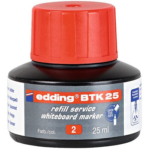 edding Nachfülltinte BTK 25 rot