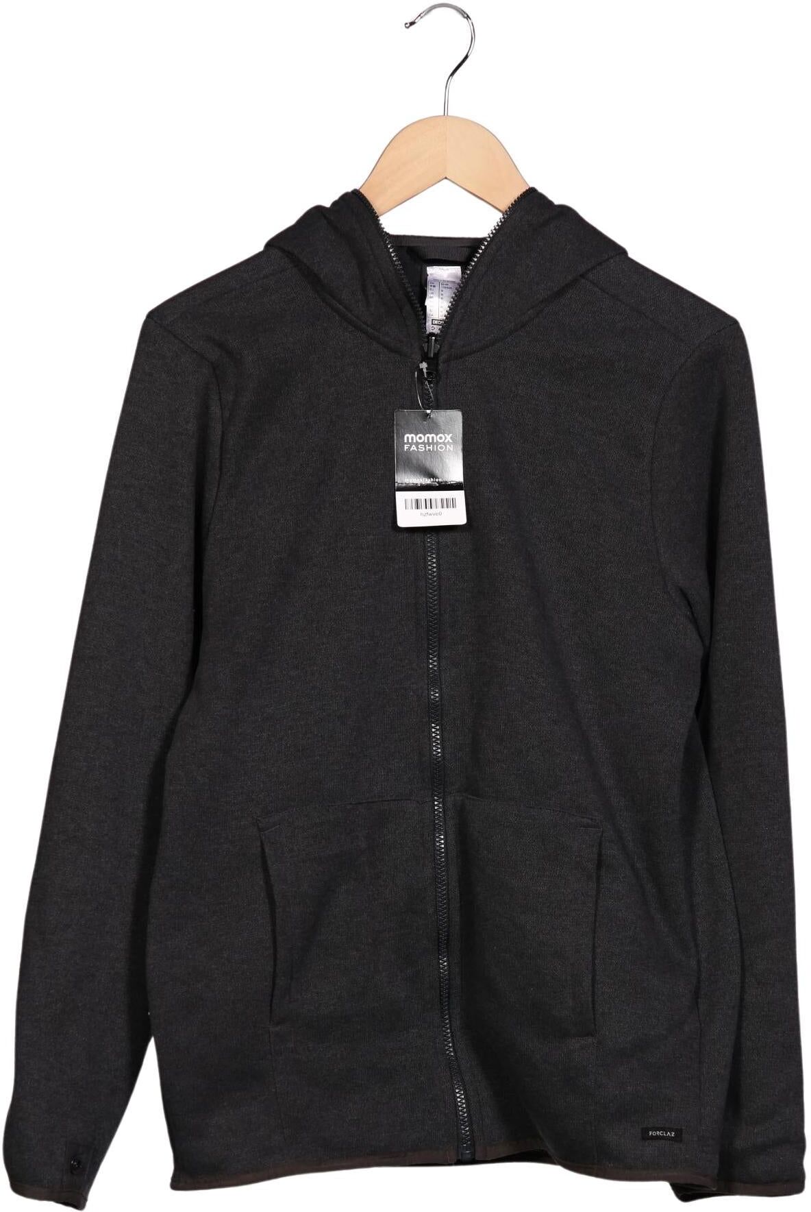 quechua Herren Kapuzenpullover, Grau, Gr. M, Synthetik - Second Hand