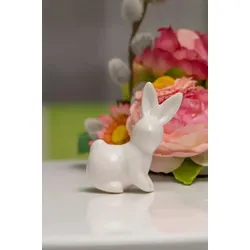 Hase Sally Kopf rechts cremeweiß 7cm