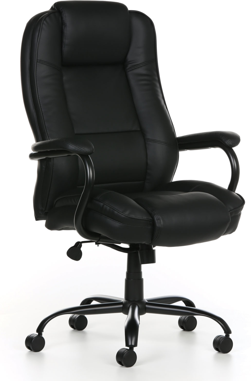 B2B Partner Leder-Bürosessel MONUMENT XXL, schwarz