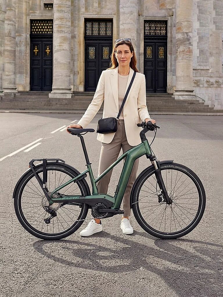 Scott Damen E-Bike Sub Sport eRIDE 10 dunkelgrün   S W