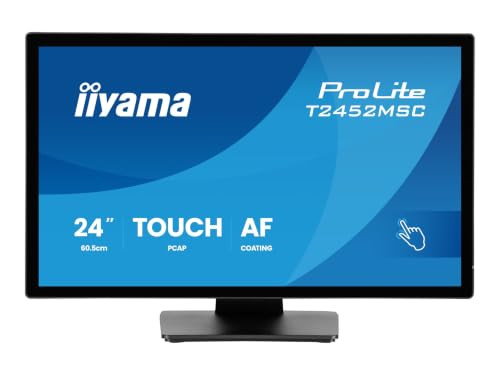 Iiyama ProLite T2452MSC-B2 LED-Monitor 61 cm (24") M-Touch HDMI USB DP