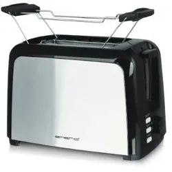 Emerio TO-123924 Toaster 7 2 Scheibe(n) 750 W Schwarz, Edelstahl