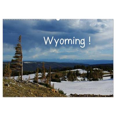 Wyoming! (Wandkalender 2026 DIN A2 quer), CALVENDO Monatskalender