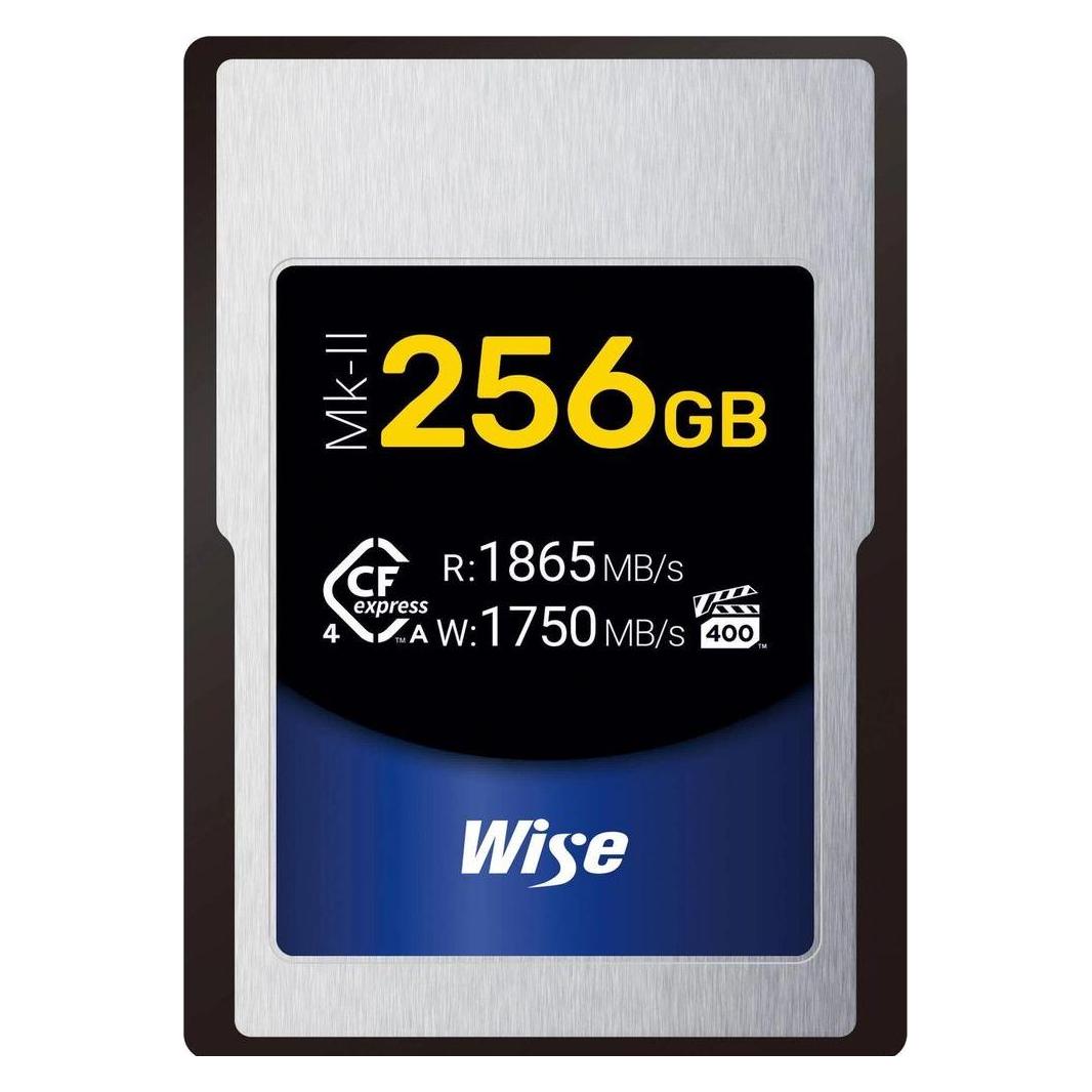 Wise CFexpress 4.0 Type A Mk-II 256GB WI-CFX4-A256M2 (256 GB, CFexpress Typ A) (WI-CFX4-A256M2)