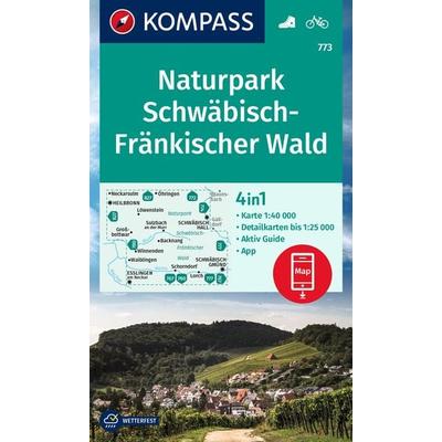 KOMPASS Wanderkarte 773 Naturpark Schwäbisch-Fränkischer Wald 1:40.000, Sonstige von , KOMPASS Freytag & Berndt, 978-3-99121-576-9