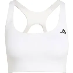 ADIDAS Damen BH Optime Workout Medium Support BH, Größe XL in Weiß Weiß