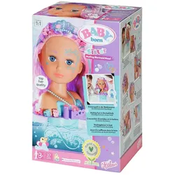 BABY born® 830550 Sister Styling Head Meerjungfrau