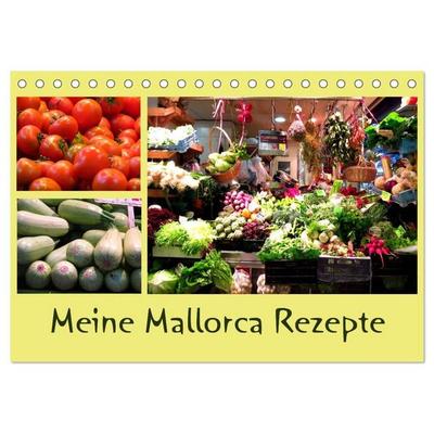 Meine Mallorca Rezepte (Tischkalender 2027 DIN A5 quer), CALVENDO Monatskalender
