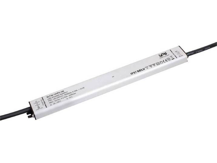 Self Electronics SLT30-12VFC-UN LED-driver Constante spanning 30 W 0 - 2.5 A 12 V/DC Montage op ontvlambare oppervlakke