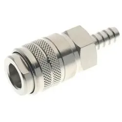 RS PRO, Rohrverbindungstechnik, Druckluft-Schnellkupplung Messing, Schlauchkupplung, 10mm Europäisch (Rohrkupplung)