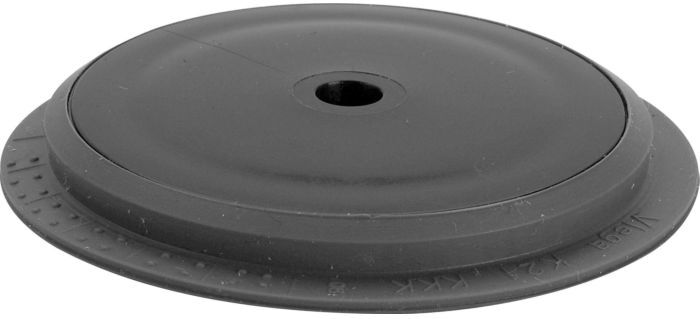 Viega Dichtung 306403 Kunststoff schwarz, für Körbchen, für Spülen mit Ablauf Ø 90mm