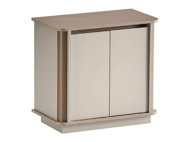 Xlmoebel Beistelltisch Beistelltisch moderner Stil Beige vielseitiges Design Minimalismus (1-St., 1-tlg)