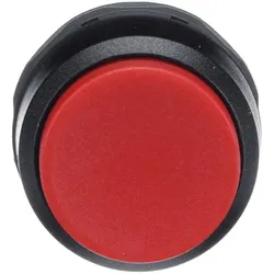 ABB MP4-10R Drucktaster, rot, hoch-verrastend, Frontring, Kunststoff schwarz nicht beleuchtbar 1SFA611103R1001