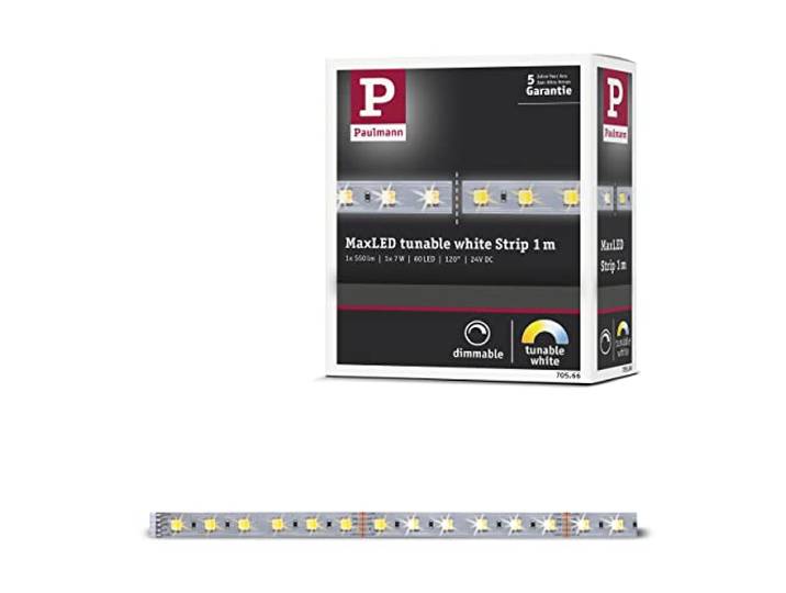 Paulmann 70566 SmartHome MaxLED Tunable White Strip 1m 7W mit Weißlichtsteuerung