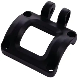 ergotec Vorbau-Frontkappe Ahead schwarz sandgestrahlt
