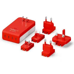 TwelveSouth PlugBug Travel 120W(Travel) (120 W, 4 Ports), USB Ladegerät, Weiss