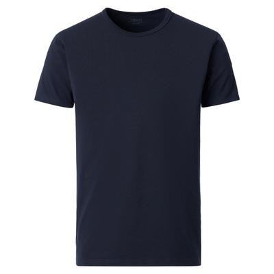 T-Shirt VENTI "VENTI T-Shirt Doppelpack uni", Herren, Gr. 3XL, blau (dunkelblau), 95% Baumwolle, 5% Elasthan, Shirts T-Shirt