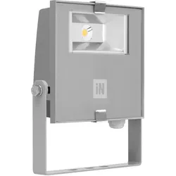 Spittler, Fassadenbeleuchtung, LED-Strahler 15W GUELL ZERO 4000K 1484lm 1LED IP66 gr metallic Konv Direktans (1484 lm, IP66)