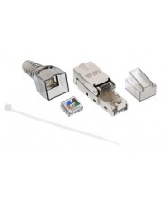 InLine Netzwerkanschluss RJ-45 M abgeschirmt CAT 6a (76204A)