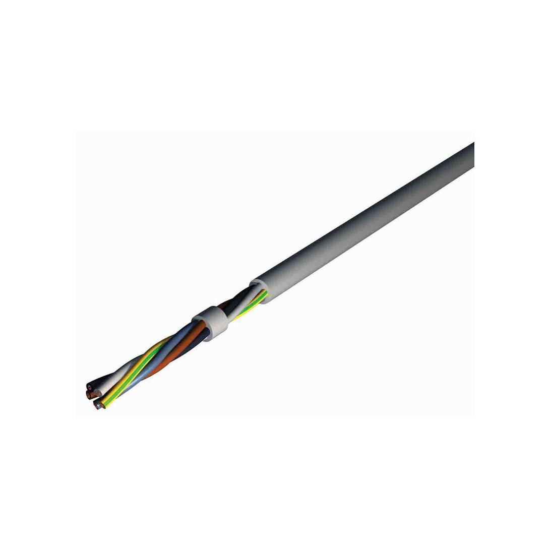RS PRO En 50525-2-11 0, PVC Flexibles Kabel Grau (50 m) (2010549)