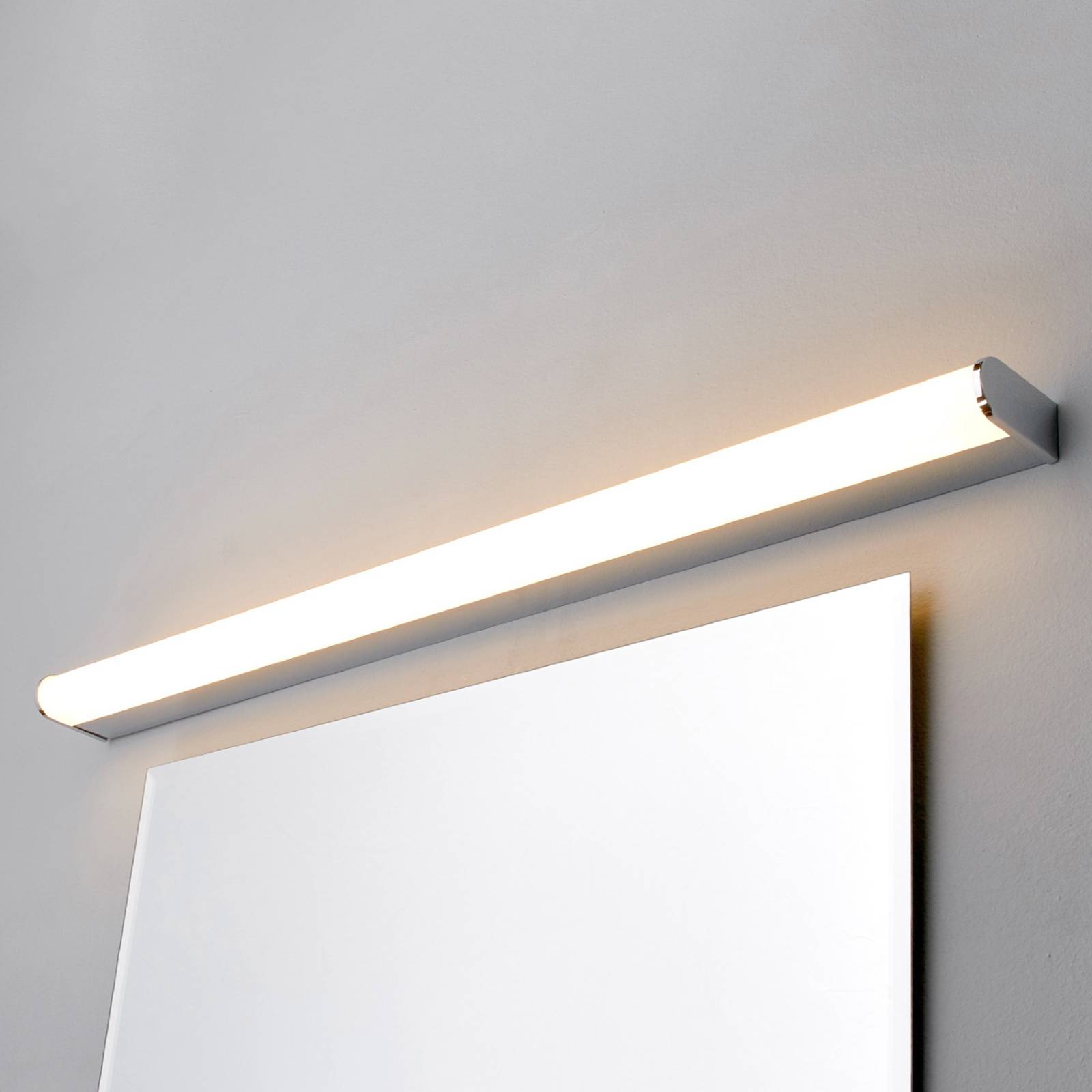 Wandlampe PHILIPPA Lindby, chrom / silber, für Badezimmer, Metall, Modern, Wandleuchte, Wandlampe Bad