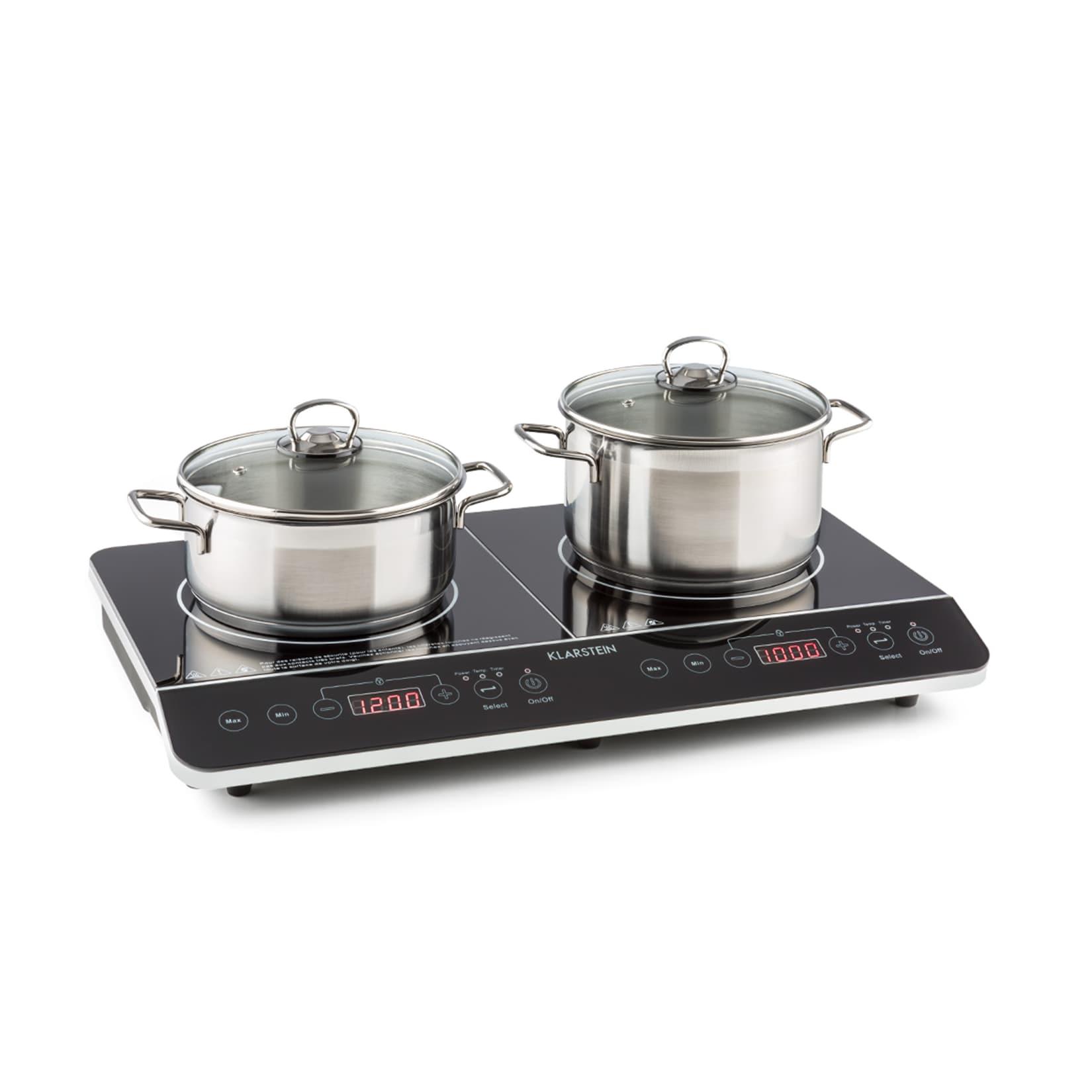 VariCook Slim Doppel-Induktionskochplatte 3500 W Timer 240° C Touch 3500 W