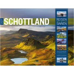 Ackermann, Kalender, Schottland Kalender 2027 Unterwegs zwischen Highlands und Hebriden