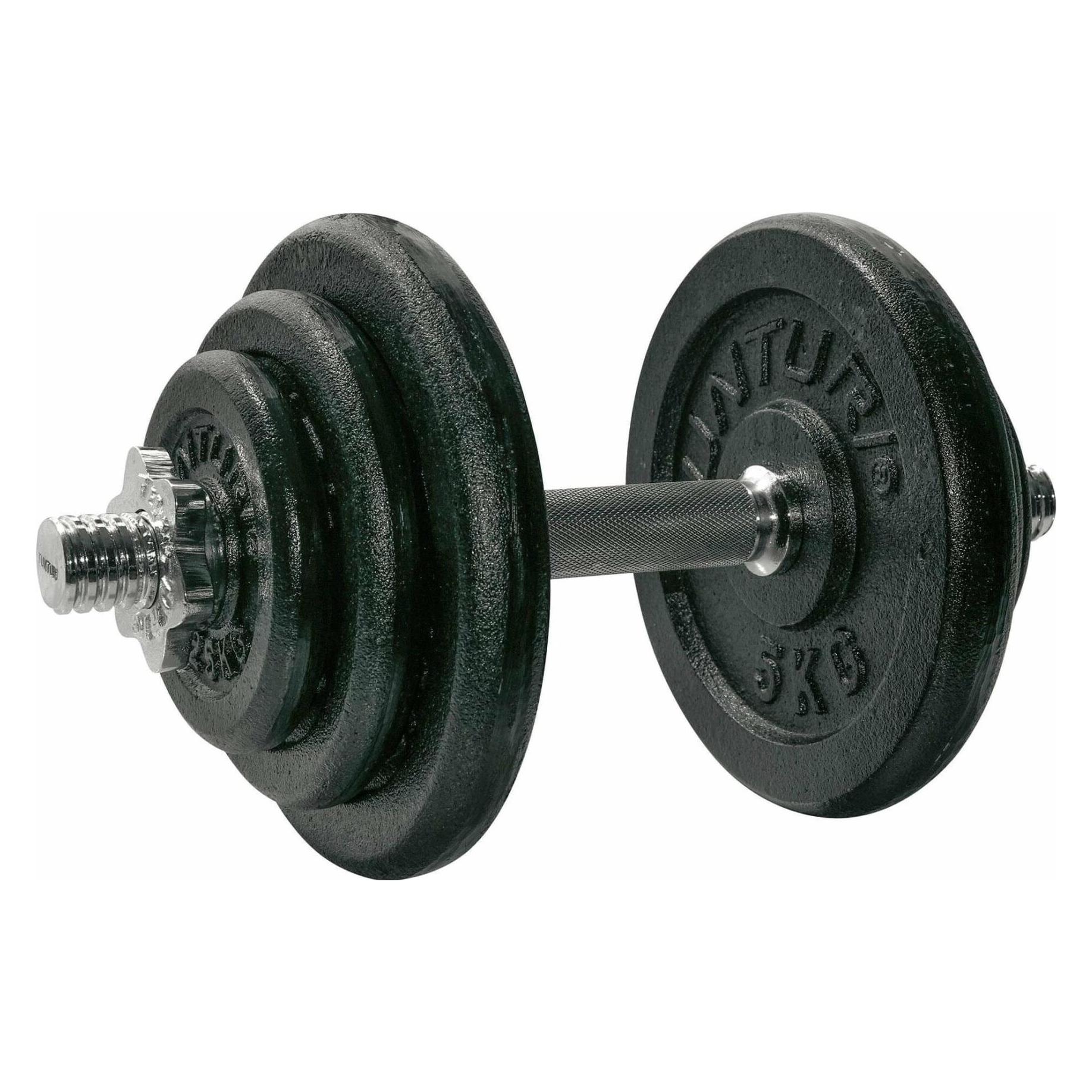Tunturi Kurzhantelset 20 kg (2 x 1.25 kg, 2 x 2.5 kg, 2 x 5 kg) (14TUSCL236)