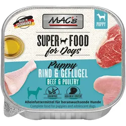 MAC ́s DOG Puppy Rind & Geflügel 11x150 g