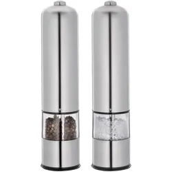 Cilio Bergamo CI-615005, Pfeffermühle + Salzmühle, Silber