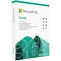 Microsoft Office 365 Family | PC/MAC/Mobilgeräte | FR