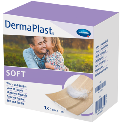 PAUL HARTMANN AG DERMAPLAST SOFT Pflaster 6 cmx5 m 1 St 16600067