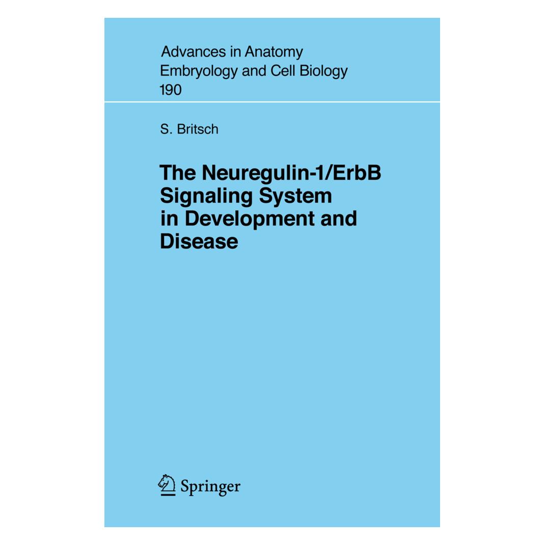 Springer The Neuregulin-I/ErbB Signaling System in Development and Disease (Englisch, Softcover, Stefan Britsch) (55202547)