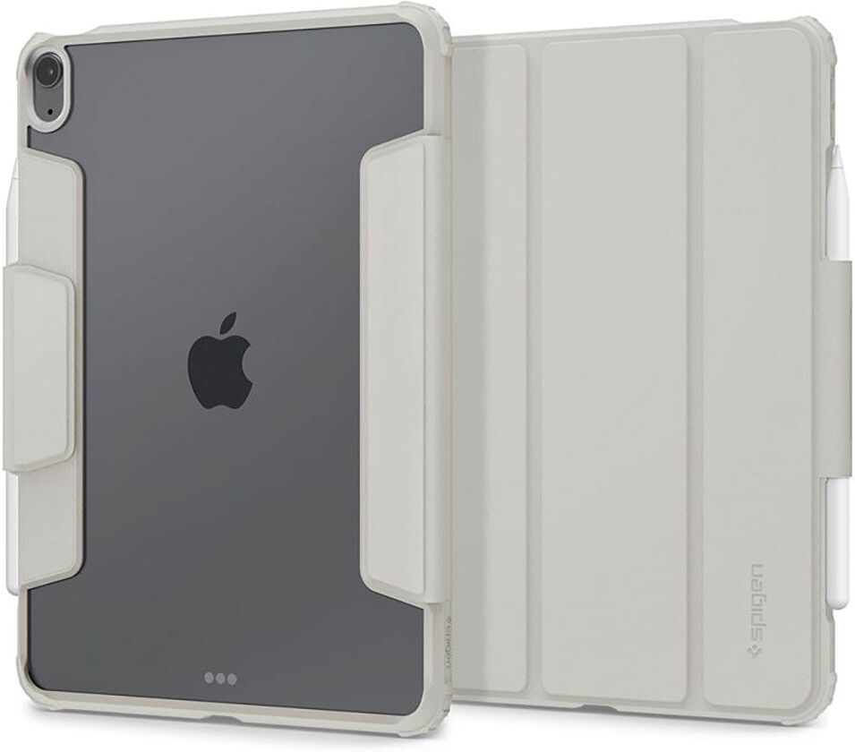 iPad Air 11-10.9" (2026-2020) Spigen Air Skin Pro Læder Cover - Grå