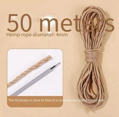 Uplifted Finds High Tensile Natural Sisal Restoration Coil 4 Mm 50 Meters