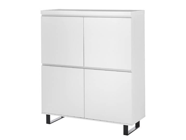 Buffet haut 111 x 130 x 40cm Blanc