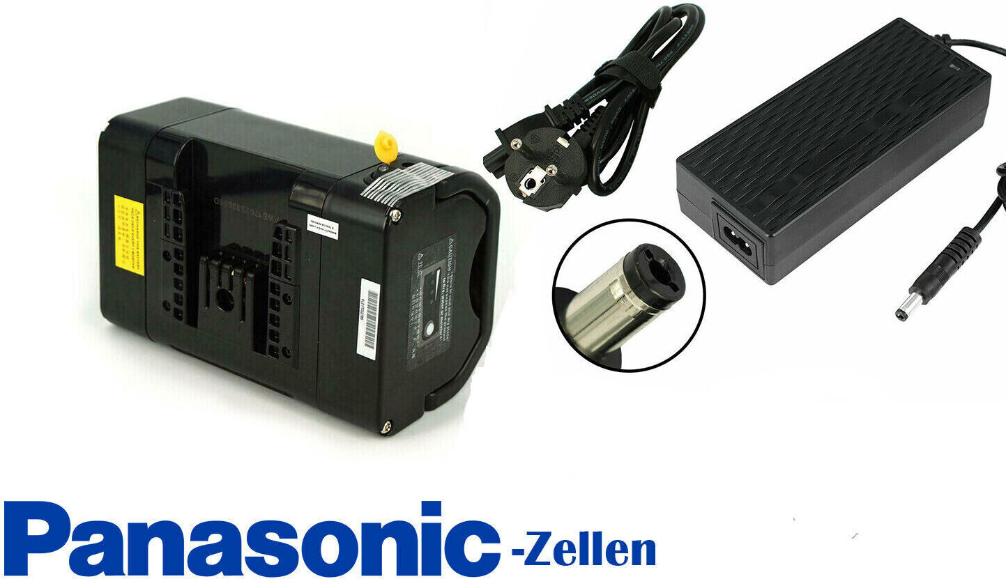 PowerSmart 504Wh E-Bike Pedelec Batterie für Porta HK Vanraam Elfei 36V 14Ah mit Ladegerät