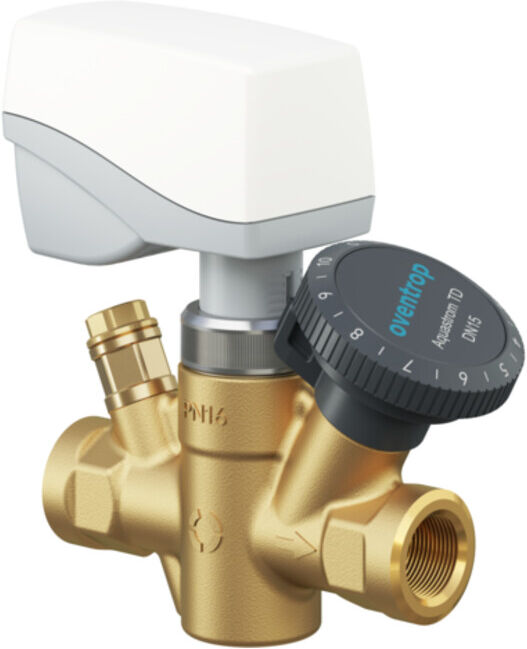 Oventrop Valve de circulation Aquastrom TD DN 20, G 1, mâle, étanchéité plate (4205106)