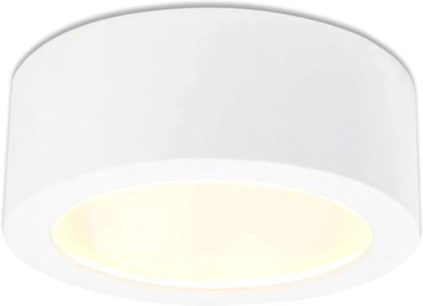 Isoled Led Aufbauleuchte Luna 12w, Weiß, Indirektes Licht, Warmweiß