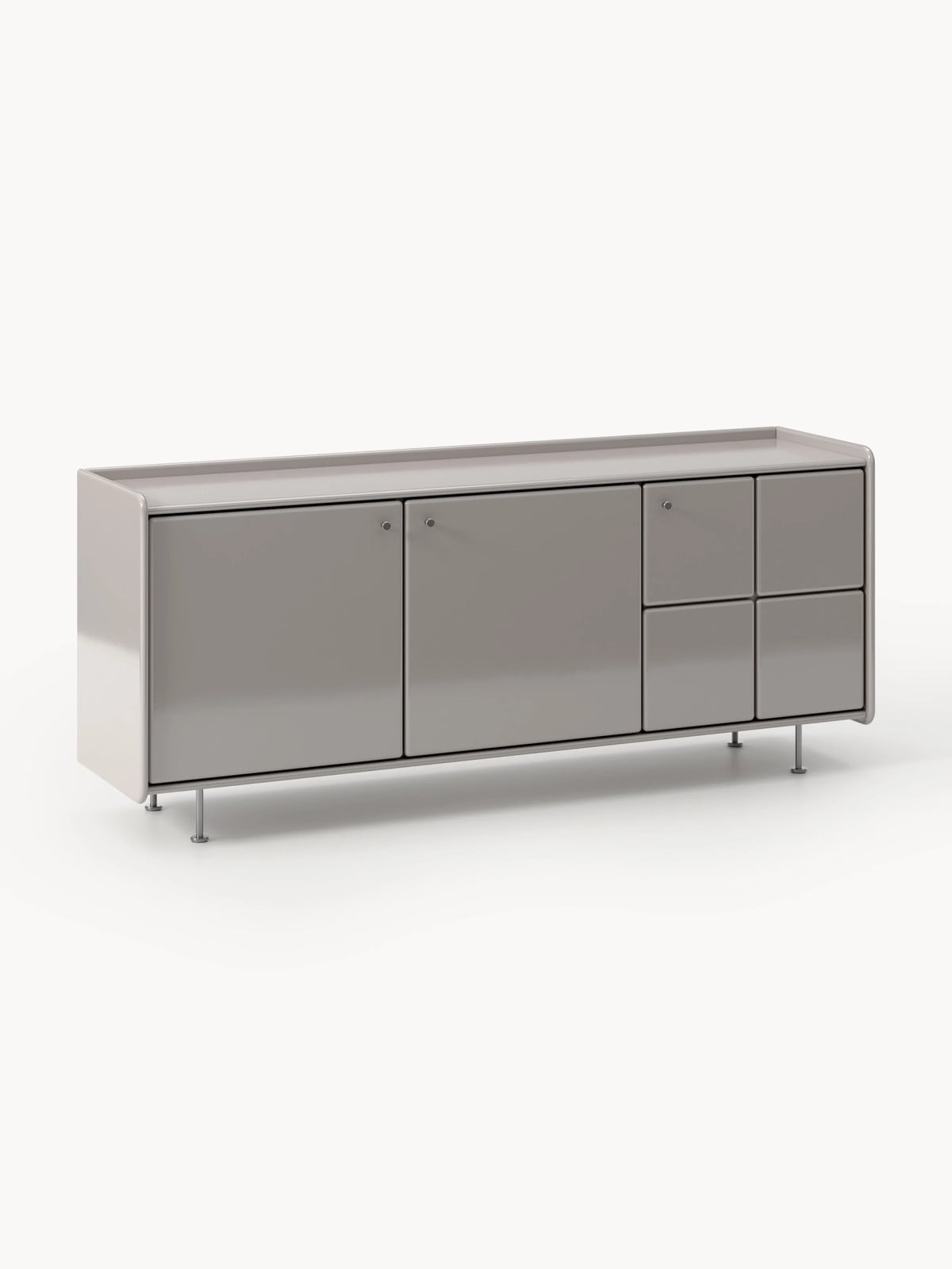 Westwing Collection Modern Metalen Dressoir Coya B: 180 cm, H: 75 cm