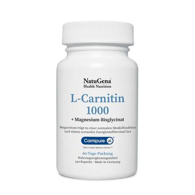 L-Carnitin 1000 Carnipure+Magnesium vegan Kapseln 120 St