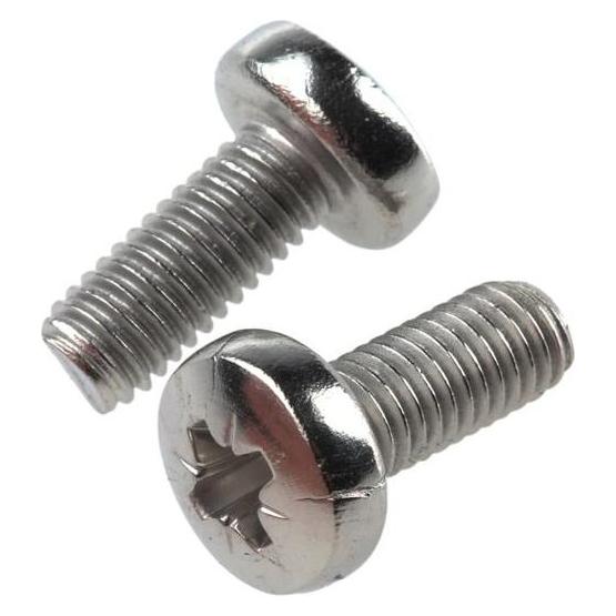 RS PRO Schrauben Linsenkopf A2 Kreuz M5x12mm (528867)