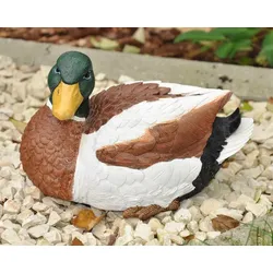 Dazikemo Dekofigur Gartenfigur Ente 22 x 14 x 14,5 cm